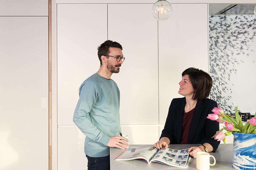 Tom en Femke, de oprichters van Mister T en de basis van het groeiende bedrijf.